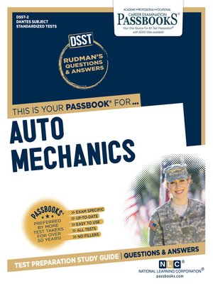 cover image of AUTO MECHANICS